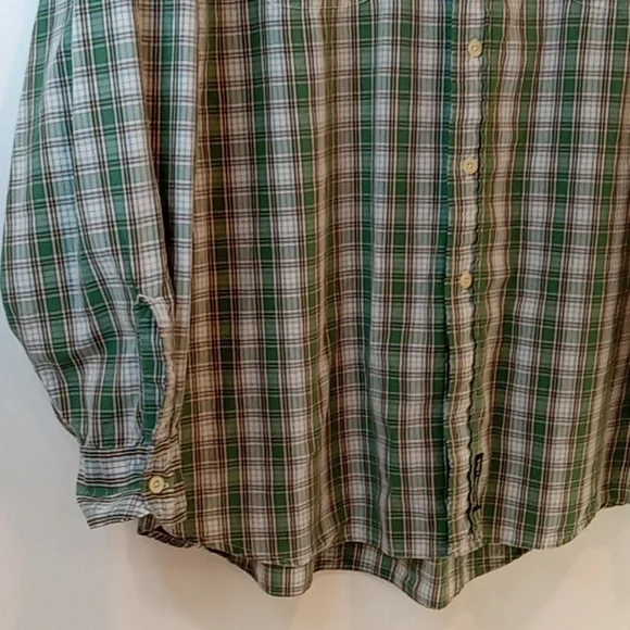 Abercrombie & Fitch Button Down Long Sleeve Shirt 100% Cotton Men's Sz XL NICE! - Picture 2 of 12